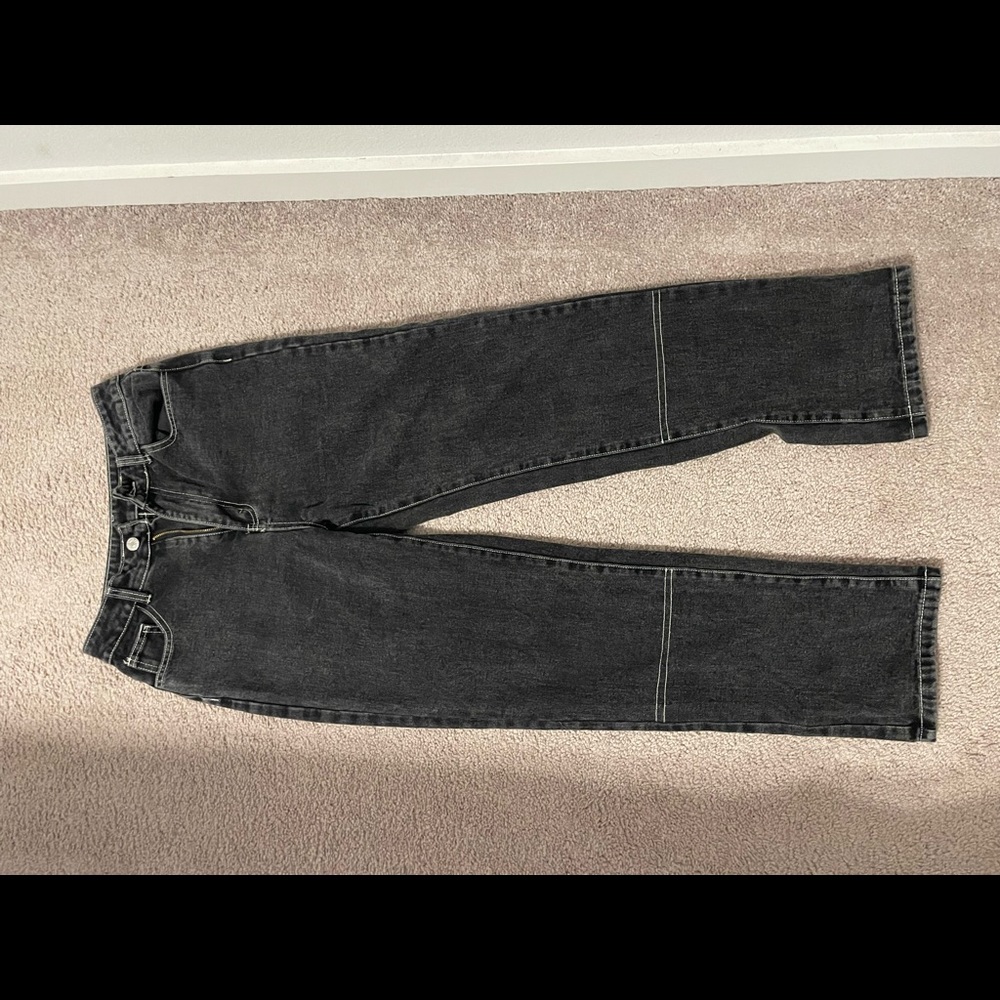 Size 5 (34), Black jeans, SHEIN, Wore once.